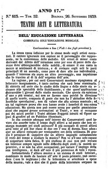 Cenni storici intorno alle lettere, invenzioni, arti, commercio e spettacoli teatrali