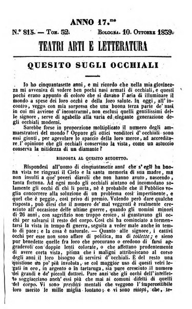 Cenni storici intorno alle lettere, invenzioni, arti, commercio e spettacoli teatrali