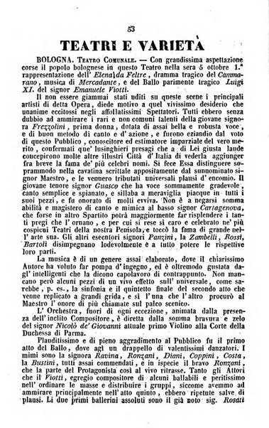 Cenni storici intorno alle lettere, invenzioni, arti, commercio e spettacoli teatrali