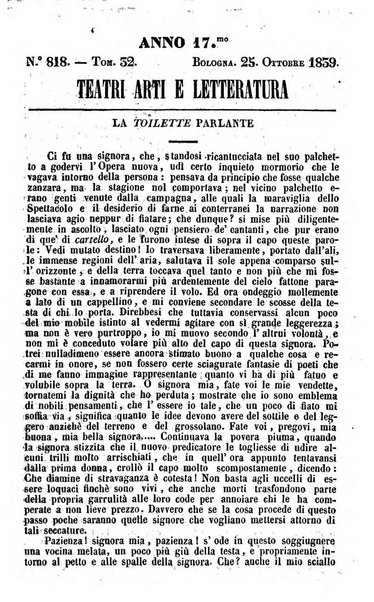 Cenni storici intorno alle lettere, invenzioni, arti, commercio e spettacoli teatrali