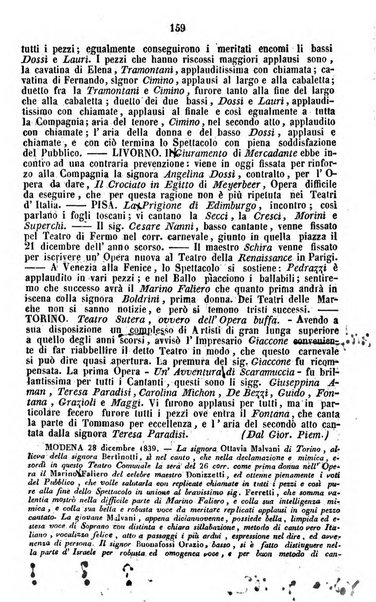 Cenni storici intorno alle lettere, invenzioni, arti, commercio e spettacoli teatrali