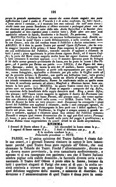 Cenni storici intorno alle lettere, invenzioni, arti, commercio e spettacoli teatrali