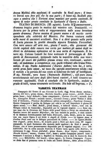 Cenni storici intorno alle lettere, invenzioni, arti, commercio e spettacoli teatrali