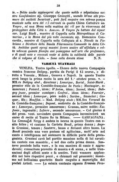 Cenni storici intorno alle lettere, invenzioni, arti, commercio e spettacoli teatrali