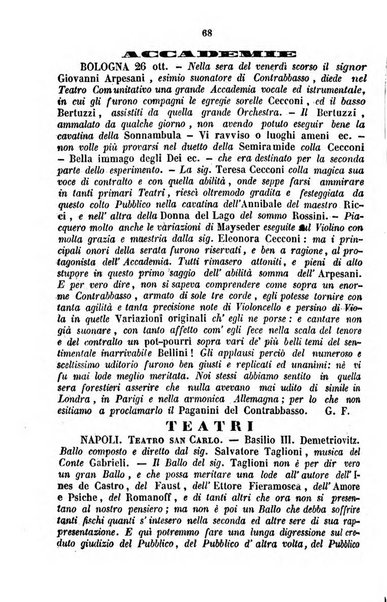 Cenni storici intorno alle lettere, invenzioni, arti, commercio e spettacoli teatrali