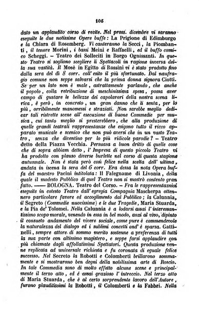 Cenni storici intorno alle lettere, invenzioni, arti, commercio e spettacoli teatrali