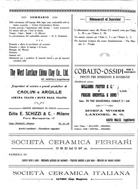 Corriere dei ceramisti rivista tecnica delle industrie ceramiche