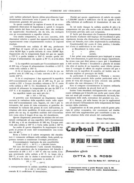 Corriere dei ceramisti rivista tecnica delle industrie ceramiche