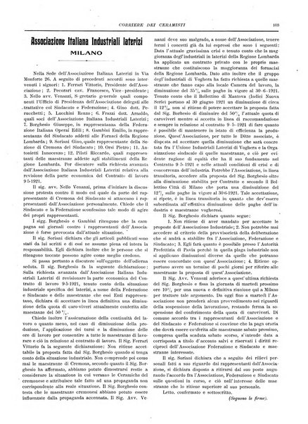 Corriere dei ceramisti rivista tecnica delle industrie ceramiche