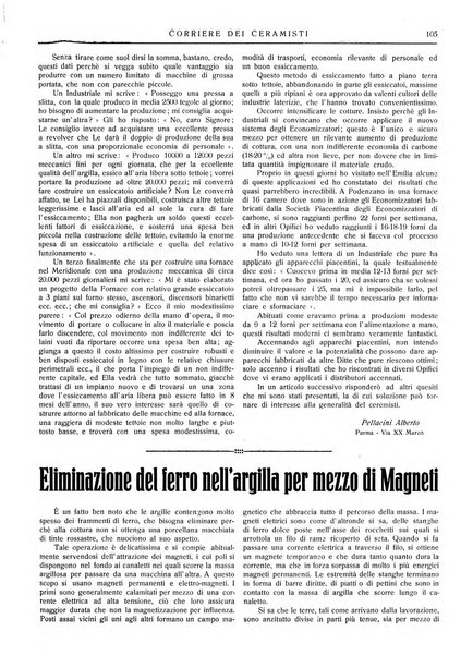 Corriere dei ceramisti rivista tecnica delle industrie ceramiche