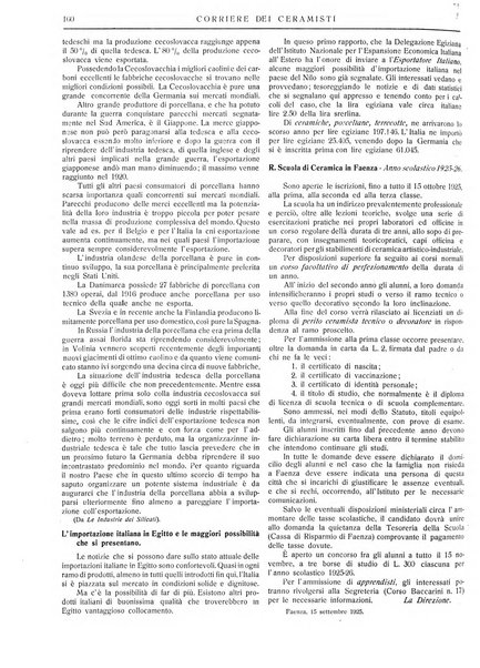 Corriere dei ceramisti rivista tecnica delle industrie ceramiche