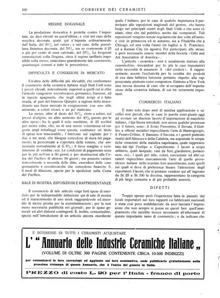 Corriere dei ceramisti rivista tecnica delle industrie ceramiche