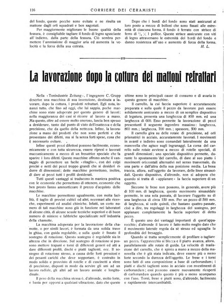 Corriere dei ceramisti rivista tecnica delle industrie ceramiche