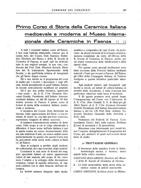 Corriere dei ceramisti rivista tecnica delle industrie ceramiche