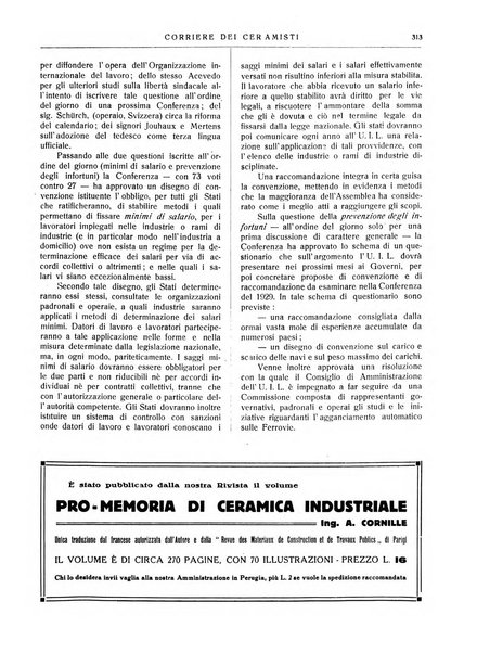 Corriere dei ceramisti rivista tecnica delle industrie ceramiche