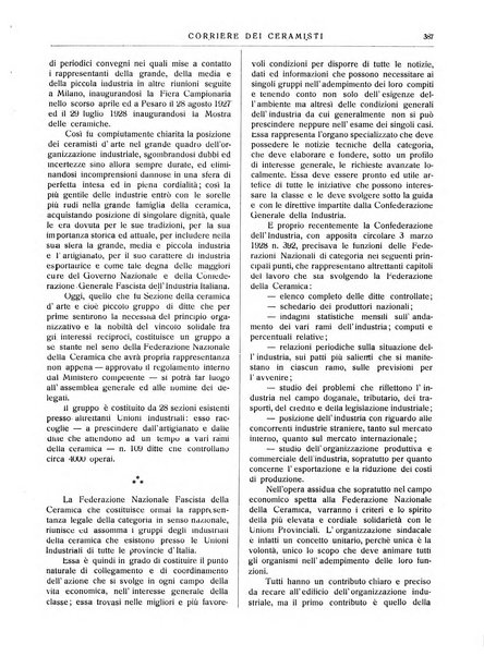 Corriere dei ceramisti rivista tecnica delle industrie ceramiche