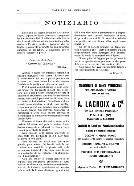 Corriere dei ceramisti rivista tecnica delle industrie ceramiche