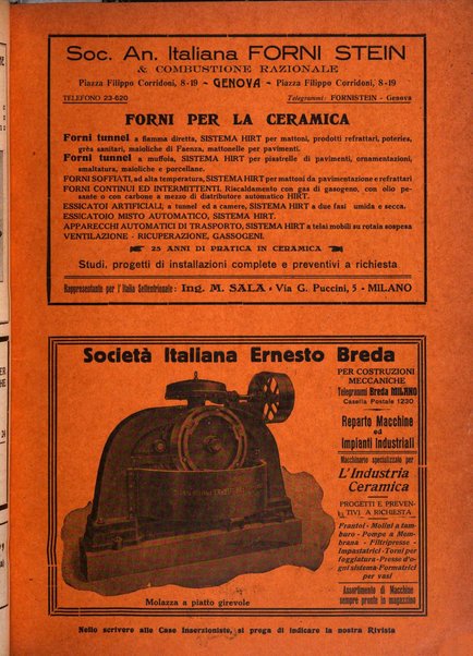 Corriere dei ceramisti rivista tecnica delle industrie ceramiche