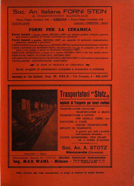 Corriere dei ceramisti rivista tecnica delle industrie ceramiche