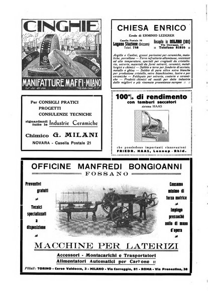 Corriere dei ceramisti rivista tecnica delle industrie ceramiche