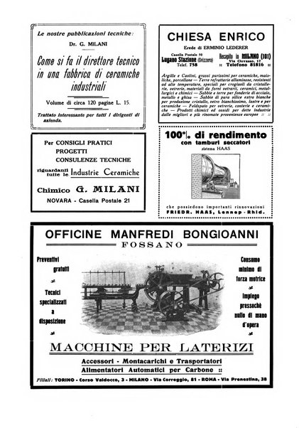 Corriere dei ceramisti rivista tecnica delle industrie ceramiche