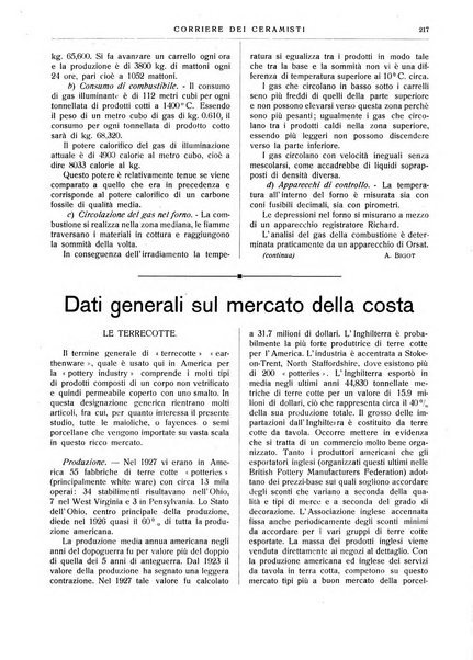 Corriere dei ceramisti rivista tecnica delle industrie ceramiche