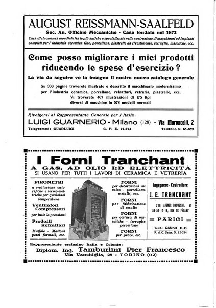 Corriere dei ceramisti rivista tecnica delle industrie ceramiche