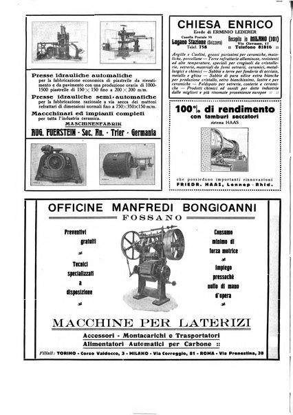 Corriere dei ceramisti rivista tecnica delle industrie ceramiche