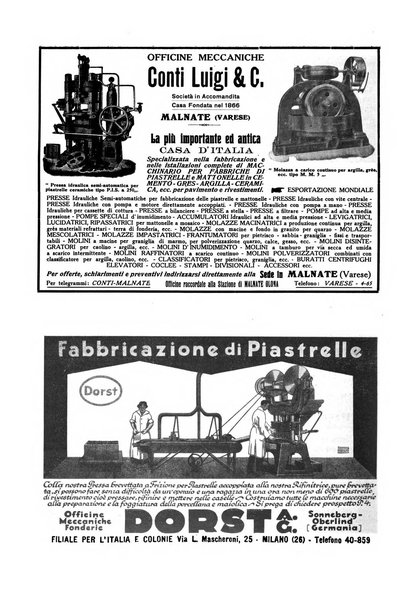 Corriere dei ceramisti rivista tecnica delle industrie ceramiche