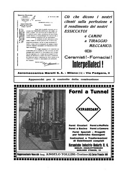 Corriere dei ceramisti rivista tecnica delle industrie ceramiche