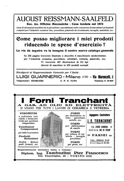 Corriere dei ceramisti rivista tecnica delle industrie ceramiche