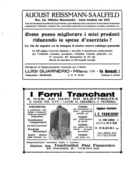 Corriere dei ceramisti rivista tecnica delle industrie ceramiche