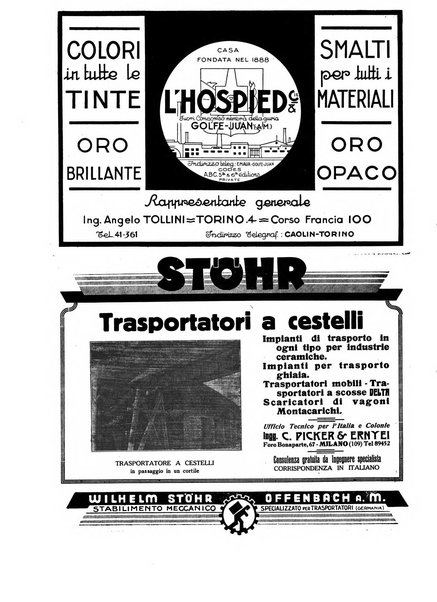 Corriere dei ceramisti rivista tecnica delle industrie ceramiche