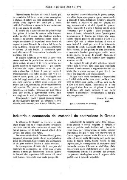 Corriere dei ceramisti rivista tecnica delle industrie ceramiche