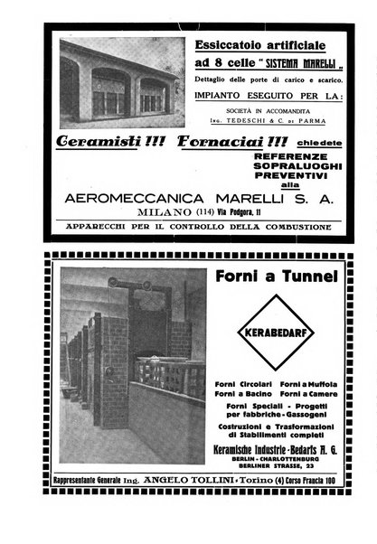 Corriere dei ceramisti rivista tecnica delle industrie ceramiche