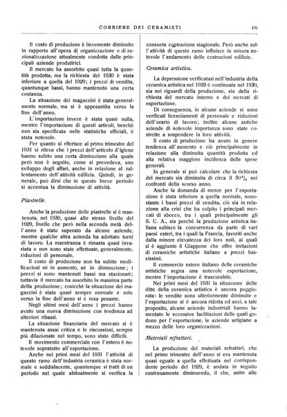 Corriere dei ceramisti rivista tecnica delle industrie ceramiche