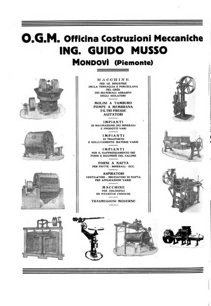 Corriere dei ceramisti rivista tecnica delle industrie ceramiche