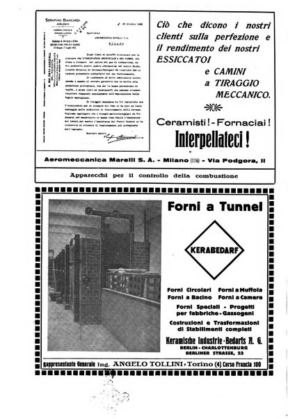 Corriere dei ceramisti rivista tecnica delle industrie ceramiche