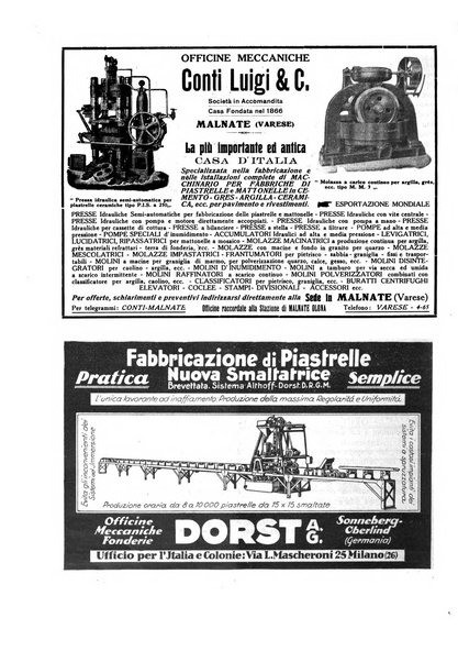 Corriere dei ceramisti rivista tecnica delle industrie ceramiche