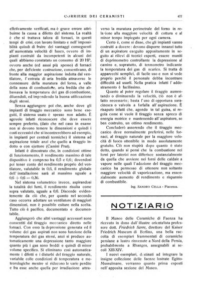 Corriere dei ceramisti rivista tecnica delle industrie ceramiche