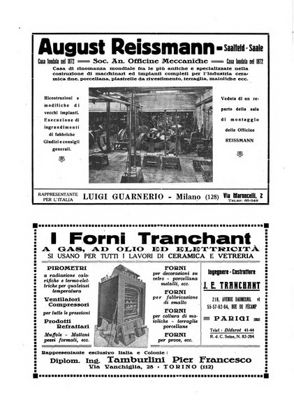 Corriere dei ceramisti rivista tecnica delle industrie ceramiche