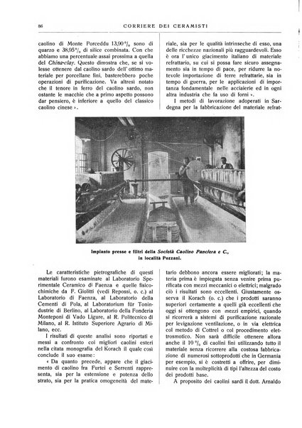 Corriere dei ceramisti rivista tecnica delle industrie ceramiche