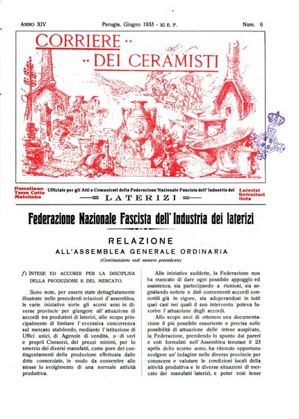 Corriere dei ceramisti rivista tecnica delle industrie ceramiche