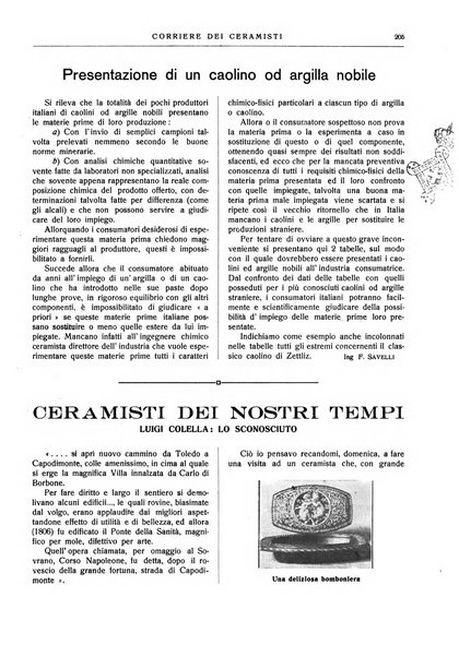 Corriere dei ceramisti rivista tecnica delle industrie ceramiche