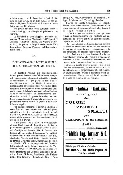 Corriere dei ceramisti rivista tecnica delle industrie ceramiche