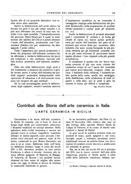 Corriere dei ceramisti rivista tecnica delle industrie ceramiche