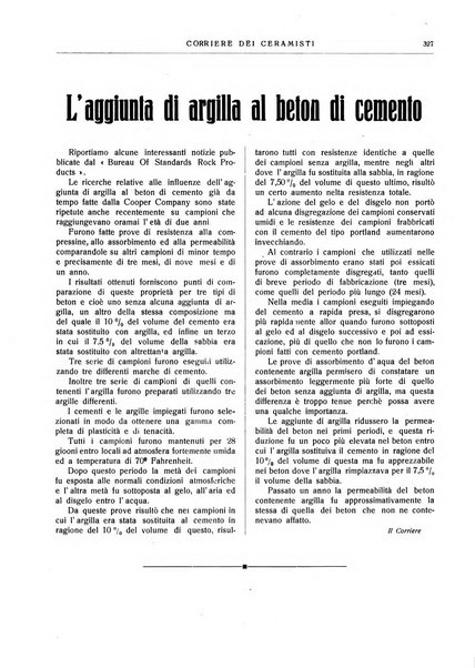 Corriere dei ceramisti rivista tecnica delle industrie ceramiche