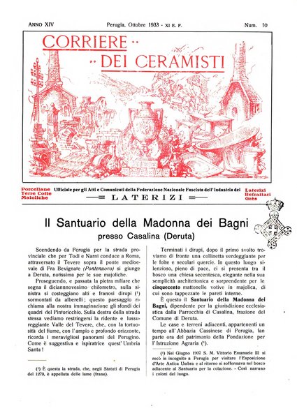 Corriere dei ceramisti rivista tecnica delle industrie ceramiche