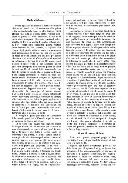 Corriere dei ceramisti rivista tecnica delle industrie ceramiche