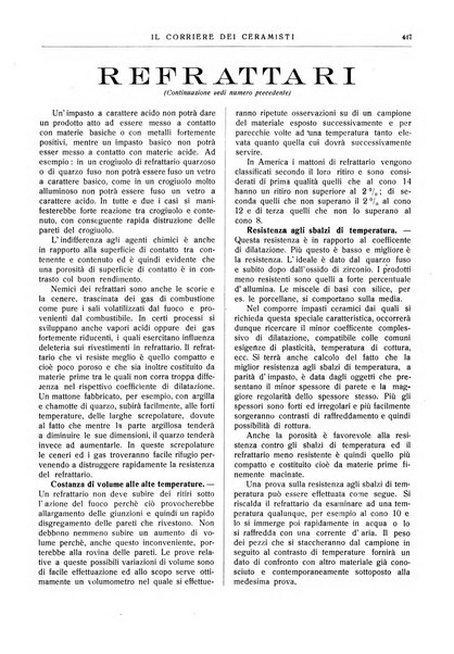 Corriere dei ceramisti rivista tecnica delle industrie ceramiche